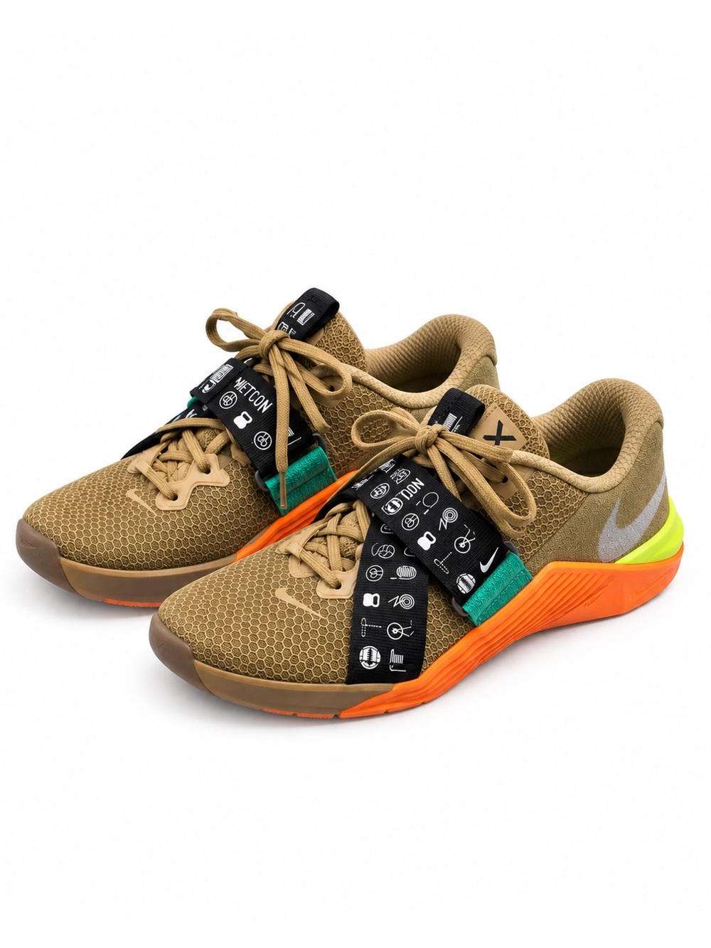 Nike Metcon Sport Men’s Training Shoes Olive Orange Size 10